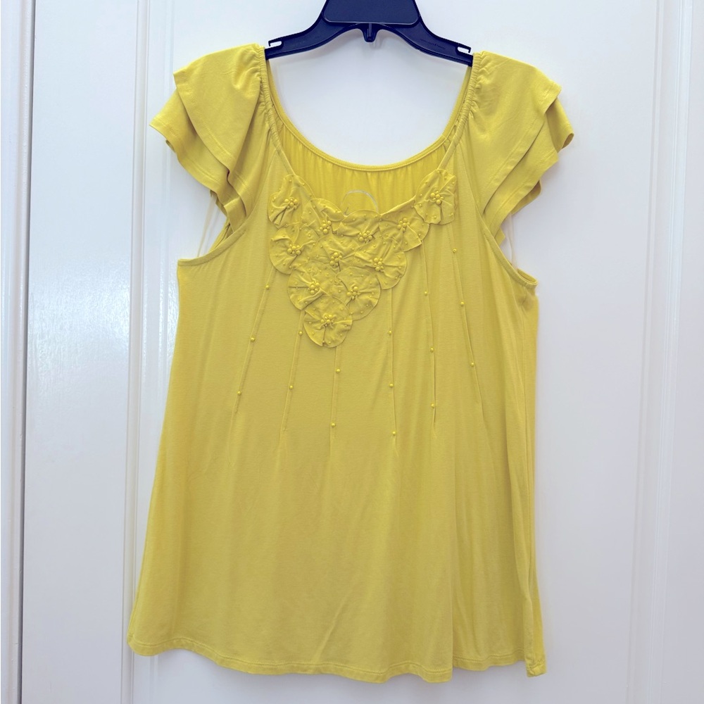 NWOT INC Yellow Top
